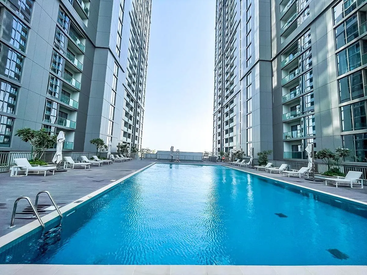 Lägenhet Stay By Latinem Luxury 2Br Holiday Home Cv B2513 Near Burj Khalifa Dubai